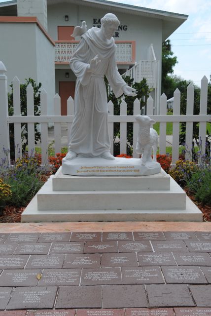 Sacred Heart Church Pedistal