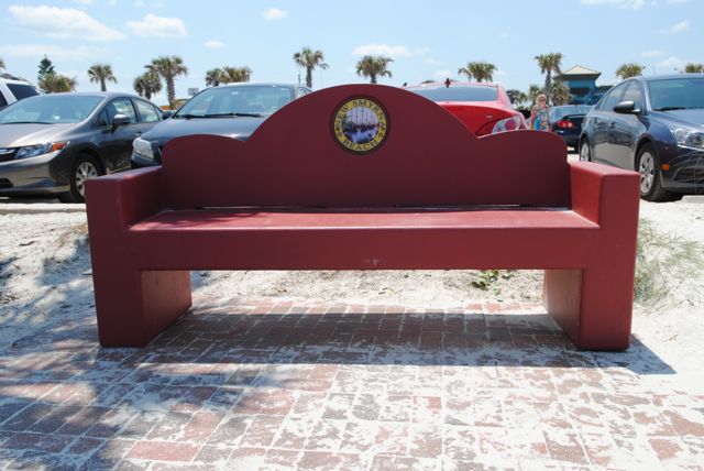 Bench in New Smyrna Beach