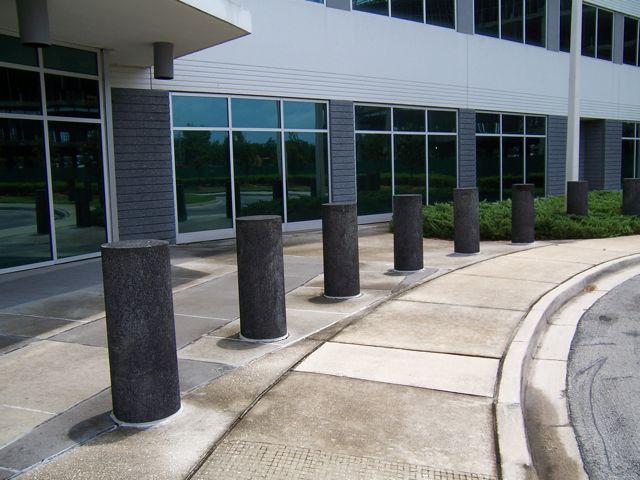 Exposed Aggregate Bollard