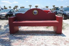 Bench in New Smyrna Beach