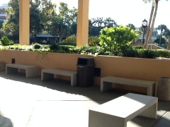 Benches at Daytona State College