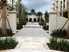 Stair treads at Alfond Inn at Rollins College in Winter Park, FL