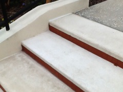 Stair treads at Alfond Inn at Rollins College in Winter Park, FL